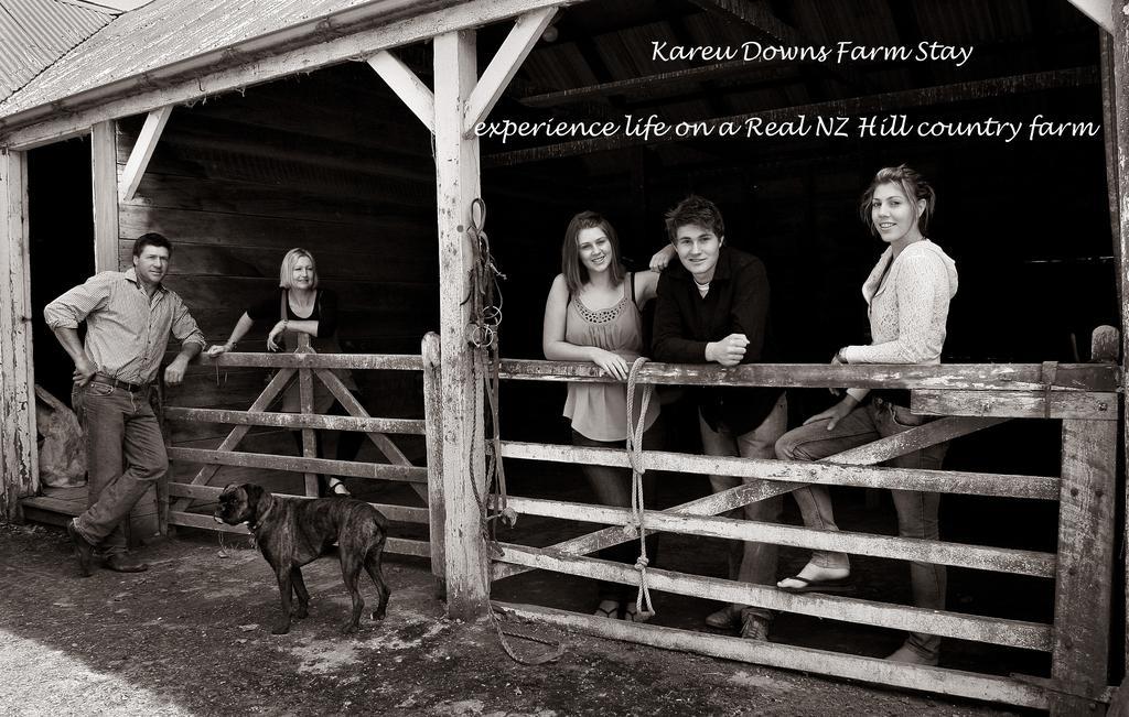 Karetu Downs Farm Stay Hawarden Exteriör bild